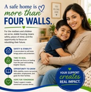 Hope Renewed graphic for single parents with children