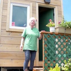 Formerly homeless woman happy in tiny home village as planned for Daytona Beach